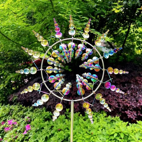 Windmill kinetic metal - 3d,