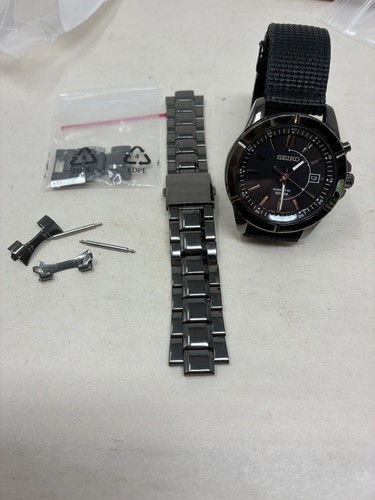 Seiko kinetic 100m watch water - seiko,