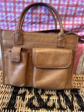 Fossil Brown Leather Cross
