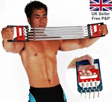 5 Spring Chest Expander Exercise Puller Muscle Stretcher Training Home Pull Gym