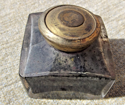 Writing slope box inkwell - writing, 44