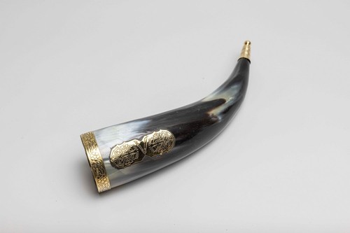 Viking style cow - horn, drinking