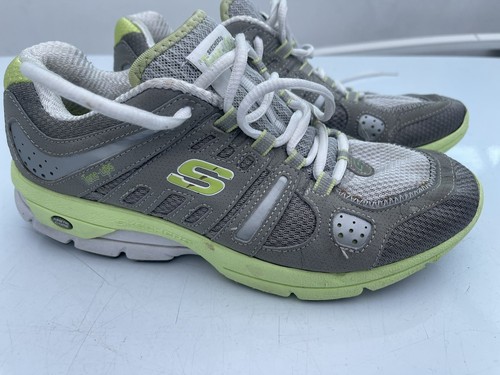 Skechers tone ups grey mint - skechers,