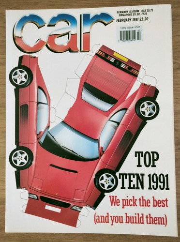 Car magazine feb 1991 - magazine,