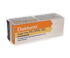 Daktarin 2% Oral Gel | Sugar Free Gel | Oral Thrush | 15g