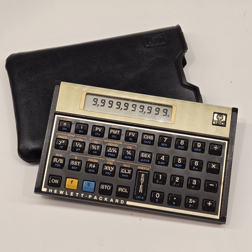 Vintage hewlett packard 12c - vintage, hp