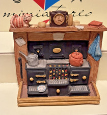 Peter Fagan Colour Box Kitchen Range HS110 Home Sweet Home Cat