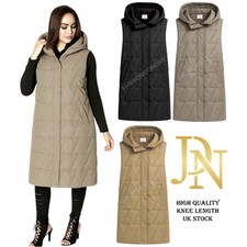 Ladies Womens Long Bodywarmer