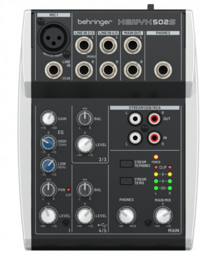 Behringer 502s audio mixer - 502s,