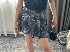 Black Milk Clothing gothic circle skirt size M
