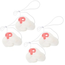 4 Pcs Fancy Dress Rabbit White Bunny Costume Accessories up