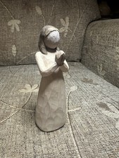Willow Tree 2000 ‘Sisters by Heart’ Closed Hands Praying Figurine by Susan Lordi