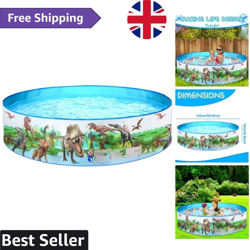 Sturdy round dinosaur - sturdy, paddling