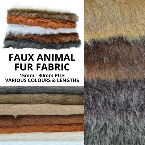 Fur fabric faux - faux, fake