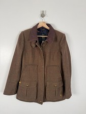 Joules Tweed Field Coat Jacket