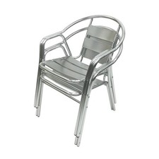 Deluxe Aluminium Garden Chair, Extra Strong Aluminium Chair, Patio Chairs