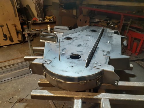 Ride mower deck shells - om,