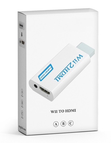 Wii hdmi adapter converter - to,