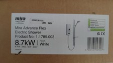 Mira 1.1785.003 Advance Flex 8.7 kW Thermostatic Electric Shower - White