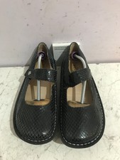 Alegria by PG Lite leather black size 7 mary jane  womens shoes comfort - NO