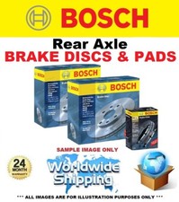 BOSCH Rear BRAKE DISCS and