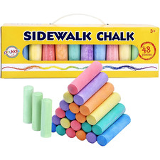 48 Chunky Pavement Chalk Set |