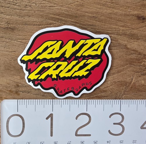 Santa cruz decal - santa,