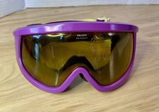Carrera Falcon GG Plus EV Lens Snowboard Ski Goggles Purple Frame Adjustable