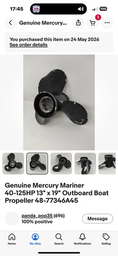 Mariner props outboard - ,