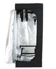 Growbox 50x50x120 cm, black, indoor grow tent, indoor growing