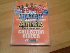 match attax folder with full set of base cards 2009/10 seasen with free postage