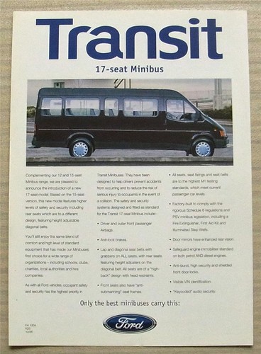 Ford transit seat minibus - ford, 17