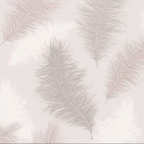 Pink feather arthouse sassuro - pink,