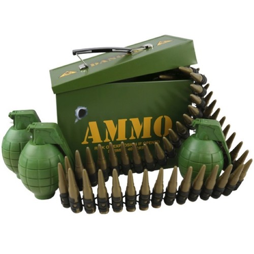 Kids army ammo - army, tin