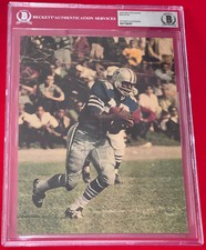 Bob Hayes "HOF & Cowboys Ring of Honor Super Bowl XV" Signed Photo Auto Beckett