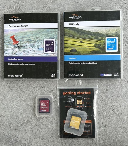 Satmap map cards - map, 10