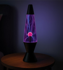 Plasma Rocket Lamp Retro Lava Lamp Night Light Lightening Tesla Ball Fusion 12V