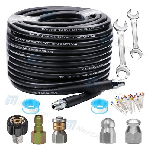 Sewer jetter kit for pressure - sewer,