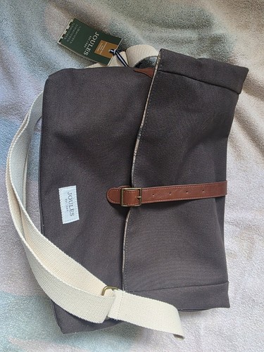 Canvas joules messenger bag - joules,