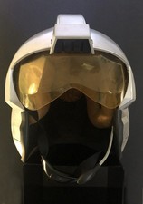 Modified X-Wing Pilot Helmet – “Factory Fresh” Plate Metal Finish.