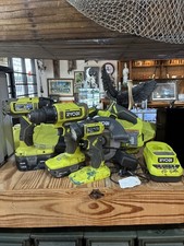 ryobi 18v tool set used