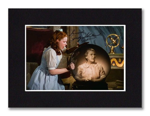 8x6 mount judy garland signed - mount,