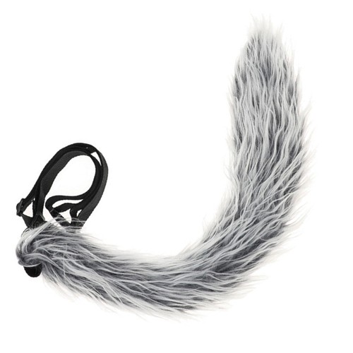 Wolf tail adjustable belt - tail,