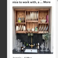 Kildare Pine Plate Rack Please