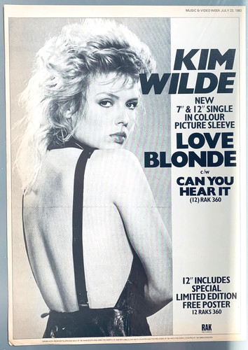 Kim wilde 1983 original - wilde,