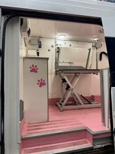 Mobile Dog Grooming Van - Wet
