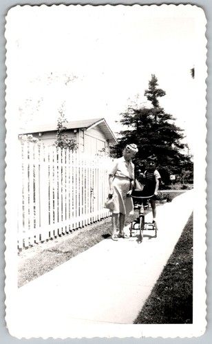 Vtg snapshot woman - snapshot, &