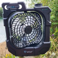 Wolf VOLTAIR Portable Fan & Powerbank Fishing Camping Tech