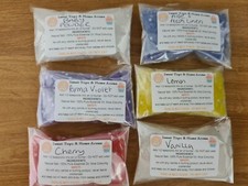 Scented simmering granules