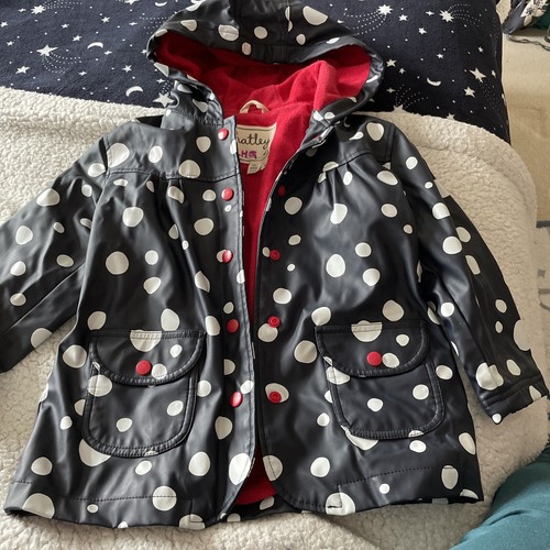 Hatley raincoat spotty fleece - hatley,